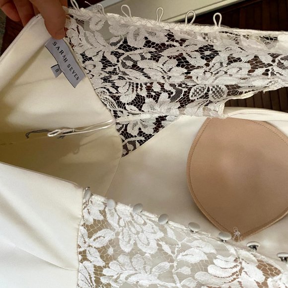 Sarah Seven Piedmont Wedding Dress - Picture 7 of 10